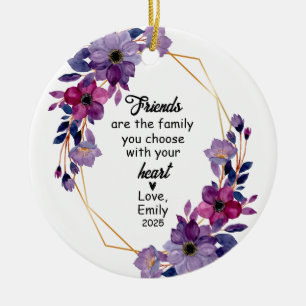 Best Friend Christmas, Friend Gift, Friend Keramik Ornament