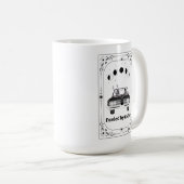 Best Friend Coffee Lover: Astrologie Zodiac Yoga Kaffeetasse (VorderseiteRechts)