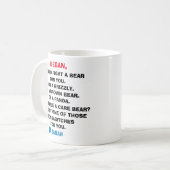 Best Friend Coffee Tasse, Funny best friend gips, Kaffeetasse (Vorderseite Links)