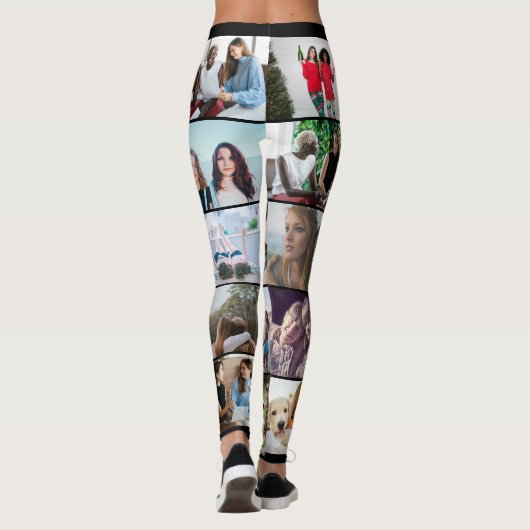 Best Friend Custom Foto Collage erstellen Sie Ihre Leggings (Rückseite)