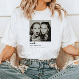 Best Friend Definition Foto   Custom Bestie T-Shirt