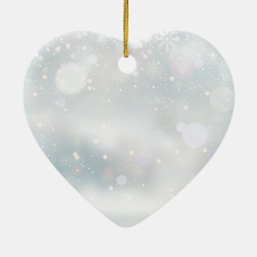 Best Friend Definition Winterschneeflocken Keramik Ornament (Hinten)