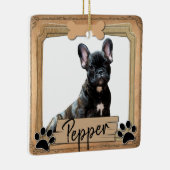 Best Friend Dog Foto Keramikornament (Rechts)