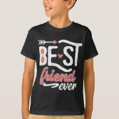 best friend ever - beste Freunde - Freundschaft T-Shirt (Vorderseite)