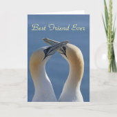 Best Friend Ever Bestie Foto Karte (Vorderseite)