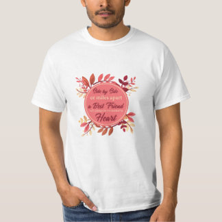 Best Friend Fall Outfit Frauen Seite T-Shirt
