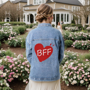 Best Friend Forever Denim Jacket - BESTE FREUNDIN  Jeansjacke