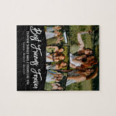 Best Friend Forever Foto Collage Puzzle (Horizontal)
