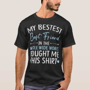 Best Friend Forever Friendship Bestie Beste Freund T-Shirt
