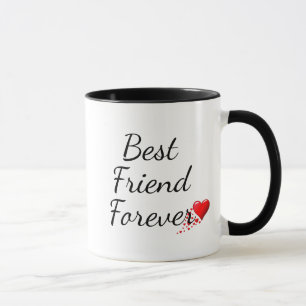 BEST FRIEND FOREVER Personalisierte Sprichwörter 3 Tasse