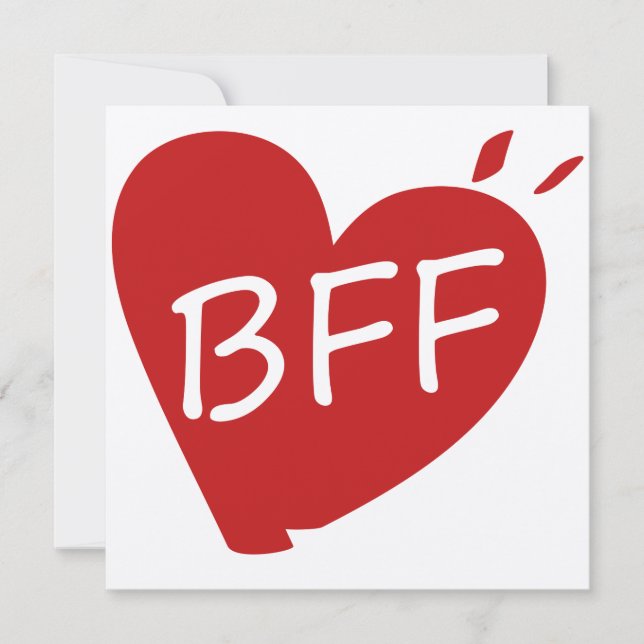 Best Friend Forever - Sentimental Typografy (Vorderseite)
