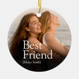 Best Friend Foto BESTE FREUNDIN Bestie Definition  Keramik Ornament