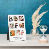 Best Friend Foto Collage Personalisierte BESTE FRE Fotoplatte (Seite)