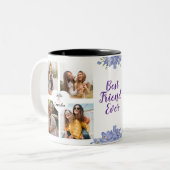 Best Friend Foto Colour Kaffee Tasse (Vorderseite Links)
