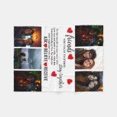 Best Friend Friendship Day Photo Fleecedecke (Vorderseite (Horizontal))