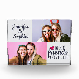 Best Friend für immer zwei Bilder Vorlage modern Fotoblock
