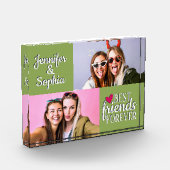 Best Friend für immer zwei Bilder Vorlage modern Fotoblock (Links)