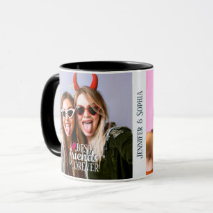 Best Friend für immer zwei Bilder Vorlage trendy Tasse