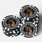 Best Friend German Shepherd Pokerchips (Stapel)