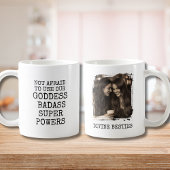 Best Friend Gift Coffee Mug Bestie Goddess Photo Kaffeetasse