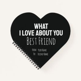 Best Friend Gifts BFF Besties Friendship Cute Cool Notizblock