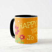 Best Friend Happy Birthday Coffee Tasse (Vorderseite Links)