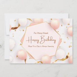 Best Friend Happy Birthday Greeting Karte