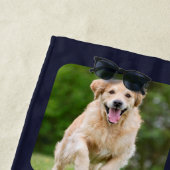 Best Friend hat Paws Custom Pet Hunde Foto Collage Strandtuch (Beispiel)