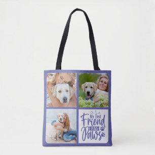 Best Friend hat Paws Pet Foto Hund Lover Tasche