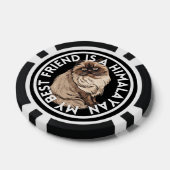 Best Friend Himalayan Cat Pokerchips (Einzeln)