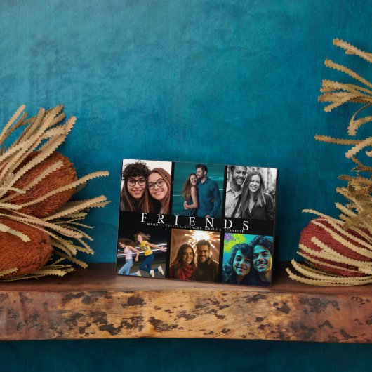 Best Friend in the World Custom 6 Foto Fotoplatte (Seite)