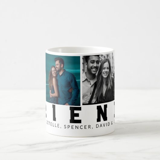 Best Friend in World Custom 4 Foto Kaffeetasse (Mittel)