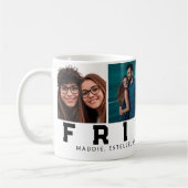 Best Friend in World Custom 4 Foto Kaffeetasse (Links)