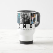 Best Friend in World Custom 4 Foto Reisebecher (VorderseiteRechts)