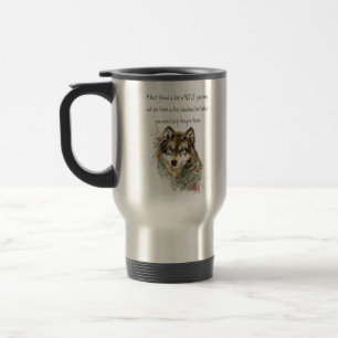 Best Friend Inspiration Wolf, Wolfen Coffe Reisebecher