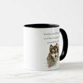 Best Friend Inspiration Wolf, Wolfen Coffe Tasse (VorderseiteRechts)