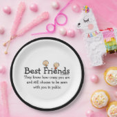 Best Friend kennt Niedliche Funny Paper Teller (Party)