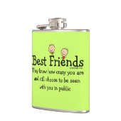 Best Friend Knows Flachmann (Links)