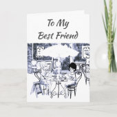 **BEST FRIEND*** LET'S FEIERFEIERN UNSER "GEBURTST KARTE (Vorderseite)