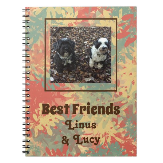Best Friend Linus & Lucy Notizblock (Vorderseite)
