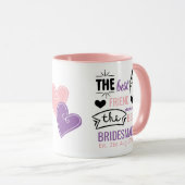 Best Friend macht BEST BRIDESMAID Vorschlag Gesche Tasse (VorderseiteRechts)