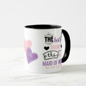 Best Friend macht besten MAIDOFHONOR Vorschlag Ges Tasse (VorderseiteRechts)