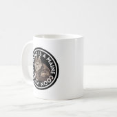Best Friend Maine Coon Cat Kaffeetasse (Vorderseite Links)