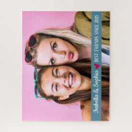 Best Friend Moderne BESTE FREUNDIN von Fotovorlage Puzzle
