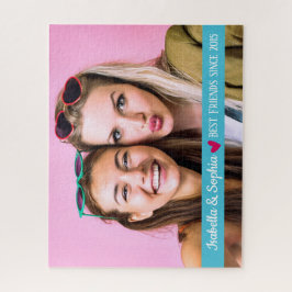 Best Friend Moderne BESTE FREUNDIN von Fotovorlage Puzzle