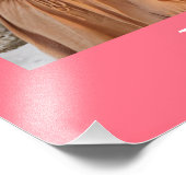 Best Friend Moments Photo Collage – Personalized Fotodruck (Ecke)