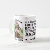 Best Friend Partners in Crime Foto MugMug Kaffeetasse (Vorderseite Links)