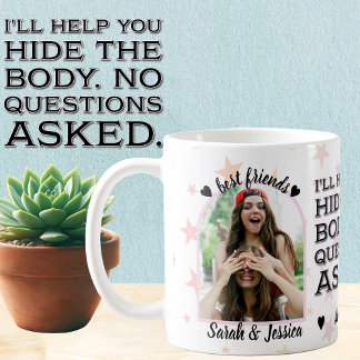 Best Friend Partners in Crime Foto MugMug Kaffeetasse