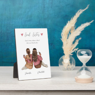 Best Friend Personalisiert Plaque Fotoplatte