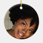 Best Friend Photo Christmas Tree Ornament (Hinten)